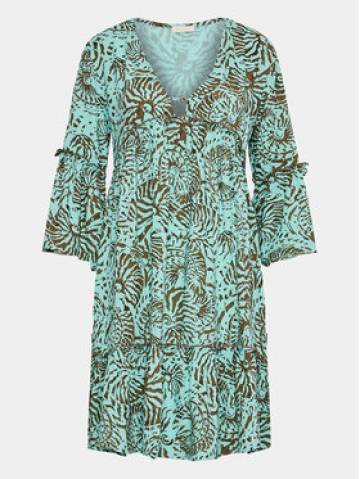 Selmark Літня сукня Vestido BJ295 Зелений Regular Fit Selmark Літня сукня Vestido BJ295 Зелений Regular Fit