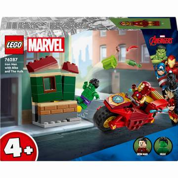 Конструктор LEGO Super Heroes Marvel Залізна Людина на мотоциклі й Галк (76287) Конструктор LEGO Super Heroes Marvel Залізна Людина на мотоциклі й Галк (76287)