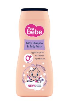 Детский шампунь-гель для душа Teo Bebe Lavender, 200 мл