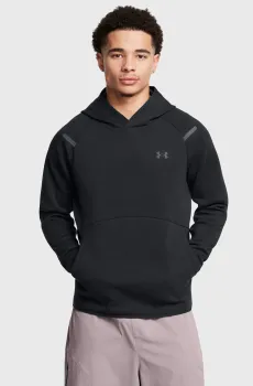 Мужское черное худи UA Unstoppable Flc HD EU Черный M Under Armour 1389350-001