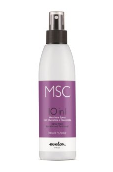 Уценка! Спрей-маска для волос Parisienne Maschera MSC 10 in 1 Spray Mask Keratin And Panthenol, 200 мл