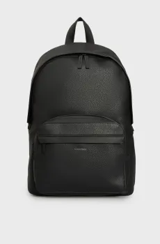 Мужской черный рюкзак MUST ROUND BACKPACK Черный ONESIZE Calvin Klein LV04D3081G