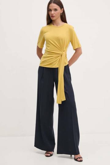 Футболка Sisley цвет жёлтый 350XL106A Футболка Sisley цвет жёлтый 350XL106A