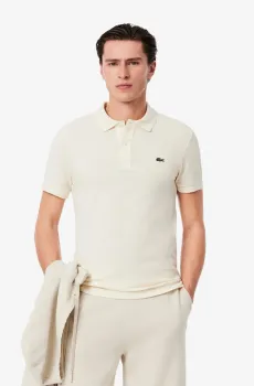 Мужское бежевое поло L.12.12 Бежевый XS Lacoste PH4012XFJ