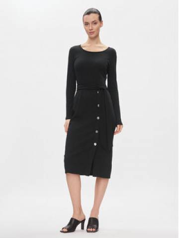 Lauren Ralph Lauren Трикотажна сукня 250889290004 Чорний Slim Fit Lauren Ralph Lauren Трикотажна сукня 250889290004 Чорний Slim Fit