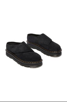 Замшевые шлепанцы Dr. Martens ZebZag AnyWair Mule