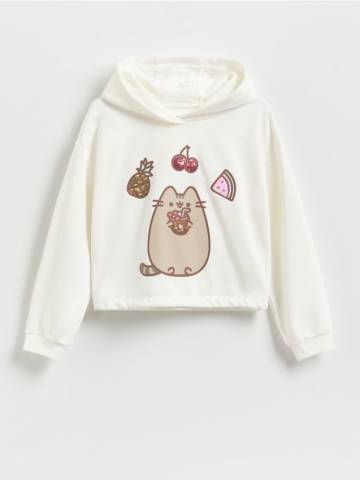Reserved - GIRLS` JOGGING TOP - кремовий - 578DB-01X Reserved - GIRLS` JOGGING TOP - кремовий - 578DB-01X
