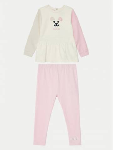 Guess Набір дитячий A5RG01 KA6R4 Écru Regular Fit Guess Набір дитячий A5RG01 KA6R4 Écru Regular Fit