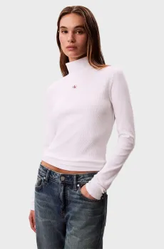 Женский белый гольф WOVEN LABEL Белый S Calvin Klein Jeans LV047D203G