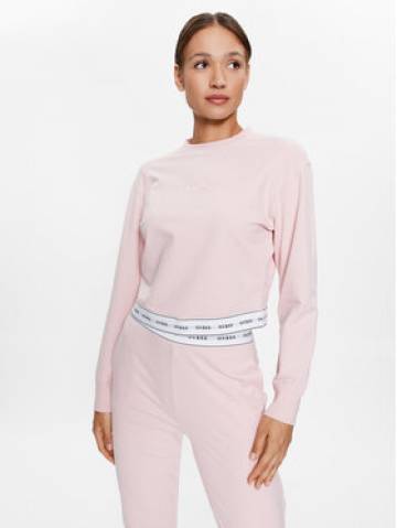 Guess Світшот O3YQ01 KBS91 Рожевий Regular Fit Guess Світшот O3YQ01 KBS91 Рожевий Regular Fit