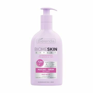 Питательное молочко + сыворотка для тела 2 в 1 Bielenda Biome Skin Expert Nourishing Body Milk + Serum, 350 мл Питательное молочко + сыворотка для тела 2 в 1 Bielenda Biome Skin Expert Nourishing Body Milk + Serum, 350 мл