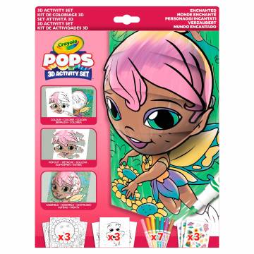 Набір для творчості Crayola Pops 3D Чарівний світ (04-2801) Набір для творчості Crayola Pops 3D Чарівний світ (04-2801)
