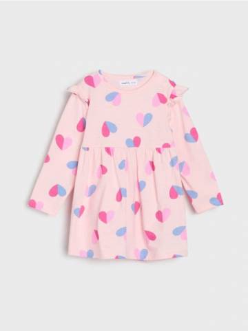 Плаття з оборкою - нюдовий