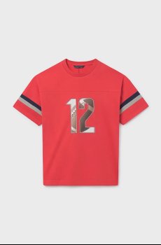 Детская хлопковая футболка Mayoral