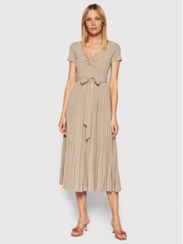 Guess Повсякденна сукня Erynn WBGK86 WE6D1 Бежевий Regular Fit Guess Повсякденна сукня Erynn WBGK86 WE6D1 Бежевий Regular Fit