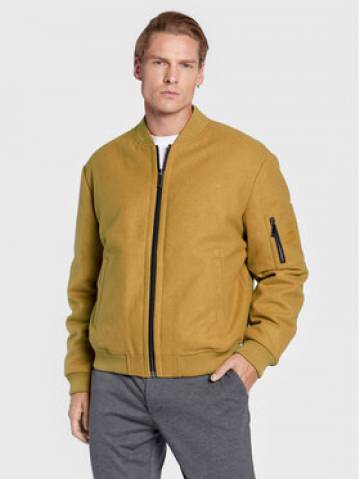 Calvin Klein Куртка бомбер Blend Hero K10K110319 Бежевий Loose Fit Calvin Klein Куртка бомбер Blend Hero K10K110319 Бежевий Loose Fit