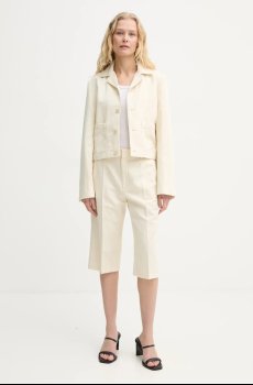 Шорты с примесью льна Filippa K