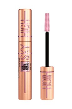 Глитерная тушь-топпер для ресниц Maybelline New York Lash Sensational Sky High, Rose Gold, 7.5 мл