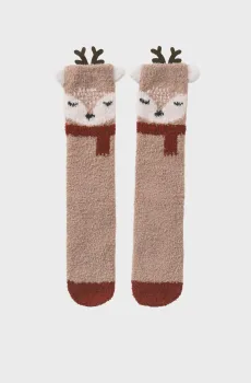 Женские бежевые носки Бежевый ONESIZE womensecret 3612494