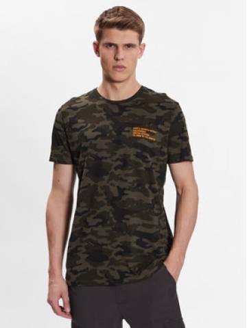 Brave Soul Футболка MTS-149ERDL Зелений Regular Fit Brave Soul Футболка MTS-149ERDL Зелений Regular Fit