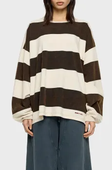 Женский лонгслив в полоску Разноцветный M Bimba Y Lola 252BR7405.10600