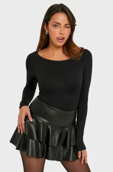 Женская черная юбка Черный M Tally Weijl SSKPURAPU