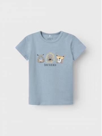 NAME IT Футболка 13217646 Голубий Regular Fit NAME IT Футболка 13217646 Голубий Regular Fit