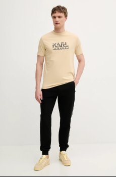 Хлопковая футболка Karl Lagerfeld