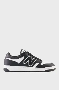 Мужские кожаные кроссовки BB480 Черный 9 New Balance BB480LBA
