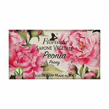 Натуральное мыло Florinda Vegetal Soap Peony Пион, 100 г Натуральное мыло Florinda Vegetal Soap Peony Пион, 100 г
