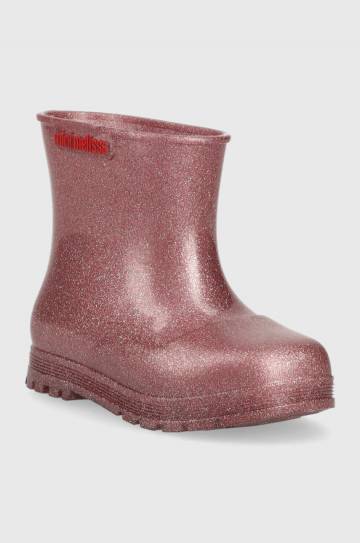 Детские резиновые сапоги Melissa WELLY BB цвет розовый Детские резиновые сапоги Melissa WELLY BB цвет розовый