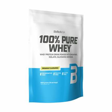 Протеин BioTech USA 100% Pure Whey Банан, в порошке, 1 кг Протеин BioTech USA 100% Pure Whey Банан, в порошке, 1 кг