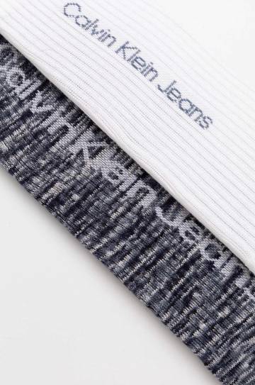 Носки Calvin Klein Jeans 2 шт мужские цвет белый 701230602 Носки Calvin Klein Jeans 2 шт мужские цвет белый 701230602