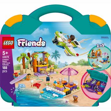 Конструктор LEGO Friends Творча валіза для подорожей і відпочинку на пляжі (42672) Конструктор LEGO Friends Творча валіза для подорожей і відпочинку на пляжі (42672)