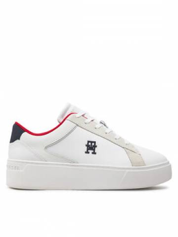 Tommy Hilfiger Снікерcи Th Platform Court Sneaker Nbk FW0FW08210 Білий