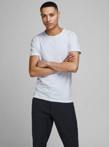 Jack&Jones Футболка Basic 12058529 Білий Stretch Fit Jack&Jones Футболка Basic 12058529 Білий Stretch Fit