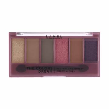 Палетка теней для век LAMEL Make Up Colors The Dream, 404, 10.2 г Палетка теней для век LAMEL Make Up Colors The Dream, 404, 10.2 г