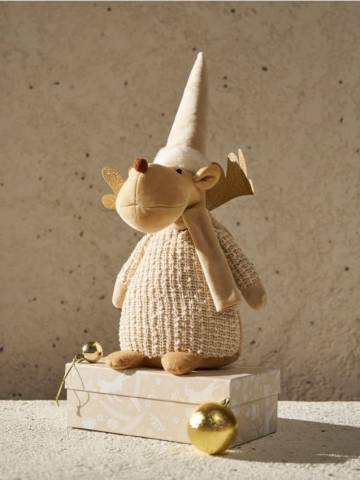 Різдвяна прикраса - бежевий