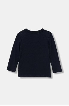 Хлопковый детский лонгслив Guess