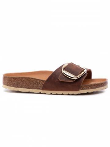 Birkenstock Шльопанці Madrid Big Buckle 1006525 Коричневий Birkenstock Шльопанці Madrid Big Buckle 1006525 Коричневий