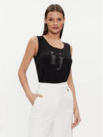 Liu Jo Топ VA4117 JS360 Чорний Regular Fit Liu Jo Топ VA4117 JS360 Чорний Regular Fit