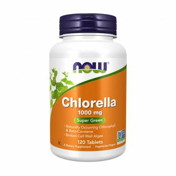 Хлорелла NOW Foods Chlorella 1000 мг, 120 таблеток Хлорелла NOW Foods Chlorella 1000 мг, 120 таблеток