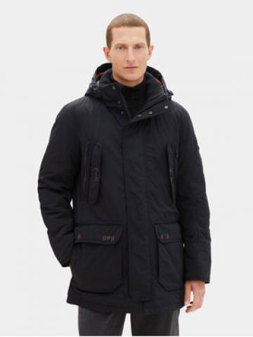 Tom Tailor Демісезонна куртка 1037356 Чорний Regular Fit Tom Tailor Демісезонна куртка 1037356 Чорний Regular Fit