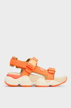 Женские оранжевые сандалии KRAZEE SANDALE W Оранжевый 38 No Name 01QNVNN60