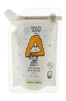 Смягчающий кондиционер для волос HiSkin Crazy Hair Emollient Conditioner Banana, 100 мл (дойпак)