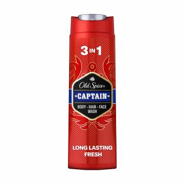 Гель-шампунь для душа Old Spice Captain, 400 мл Гель-шампунь для душа Old Spice Captain, 400 мл