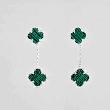 Серебряные серьги Minimal 520635з Серебряные серьги Minimal 520635з