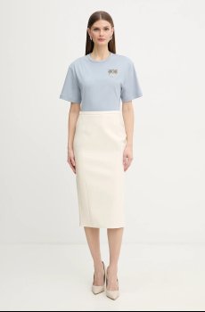 Хлопковая футболка Pinko