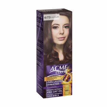Стойкая крем-краска для волос Acme Color Permanent Cream-Hair Dye 6/73 Chocolate, 115 мл