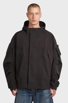 Мужская черная куртка Shell Черный L G-Star RAW D26896,E058